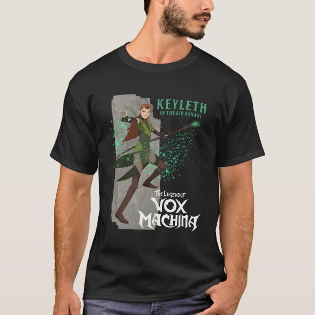 Förklaringen till Vox Machina Keyleth T Shirt (Framsida)