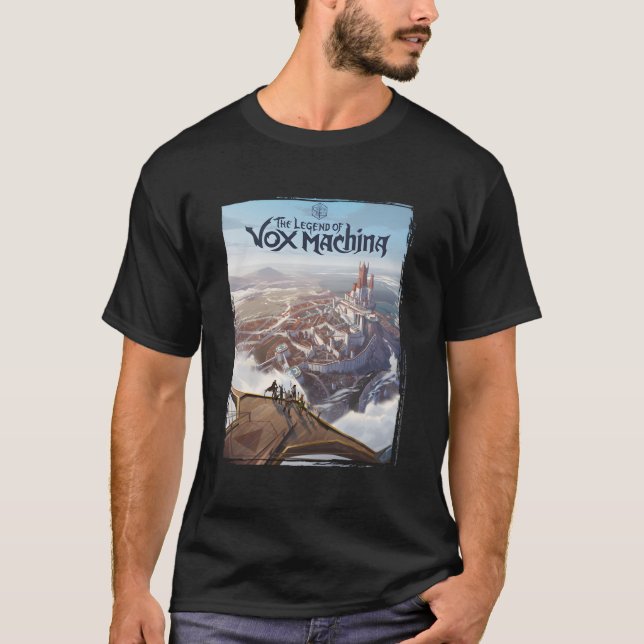 Förklaringen till Vox Machina Poster Art T Shirt (Framsida)