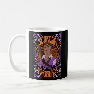Förklaringen till Vox Machina Scanlan Psychedelic Kaffemugg
