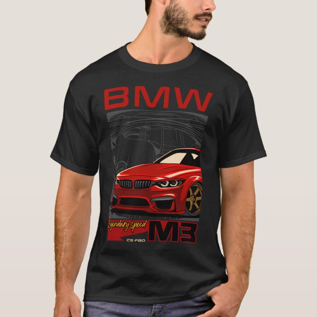 Förklaringshastighet M3 F80 T Shirt (Framsida)