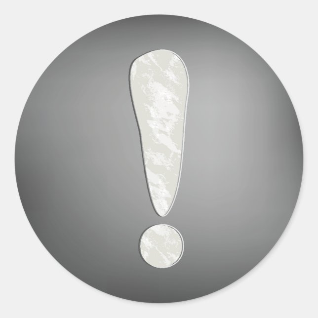 Förklaringsmarkering Runt Klistermärke (Framsida)