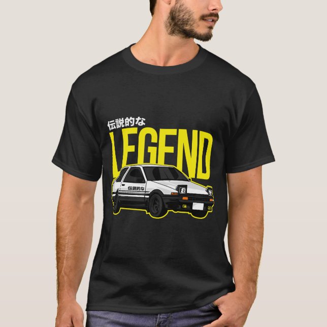 Förklaringstoyota AE86 T Shirt (Framsida)