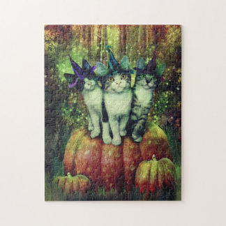 Förklätt pussel för häxor