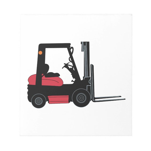 Forklift Anteckningsblock (Framsida)