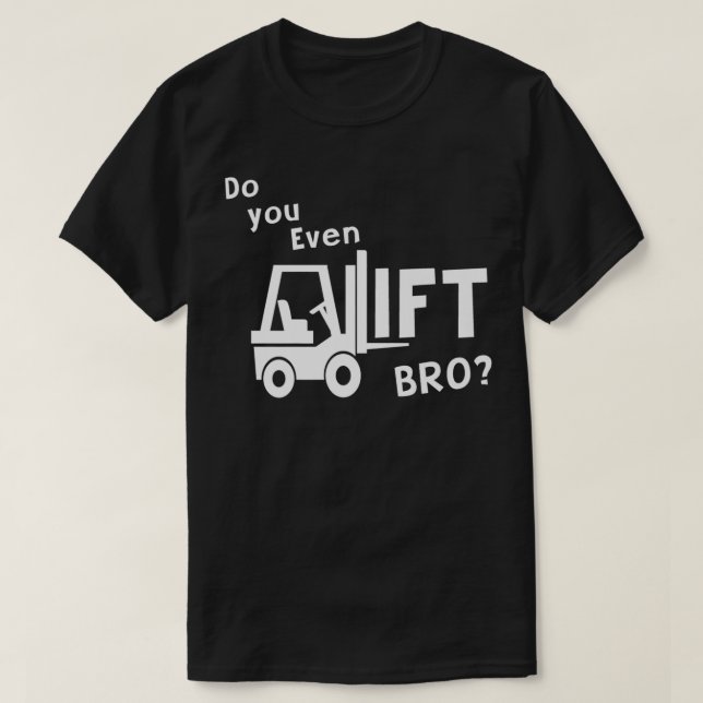 Forklift Driver Funny Premium  T Shirt (Design framsida)