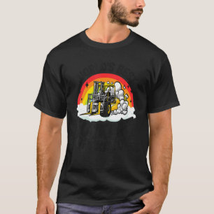 Forklift Driver Rainbow World's Best Forklift Oper T Shirt