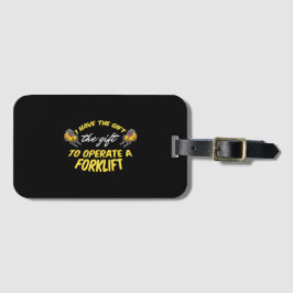 Forklift Gift Bagagebricka