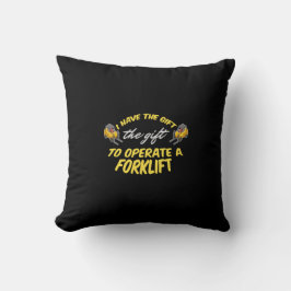 Forklift Gift Kudde