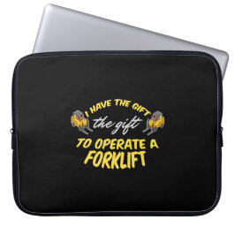 Forklift Gift Laptop Fodral