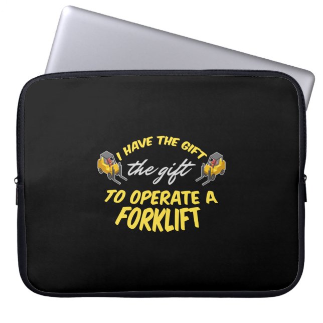 Forklift Gift Laptop Fodral (Framsidan)