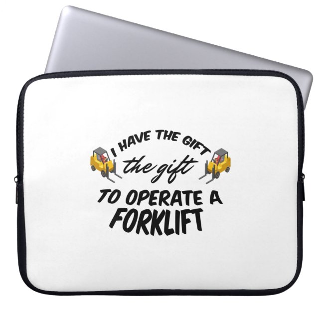 Forklift Gift Laptop Fodral (Framsidan)