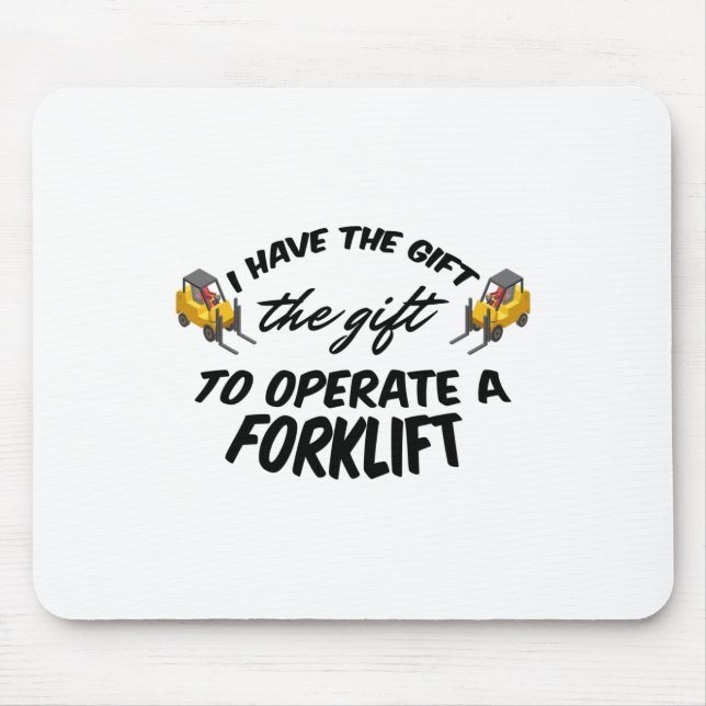 Forklift Gift Musmatta (Framsidan)