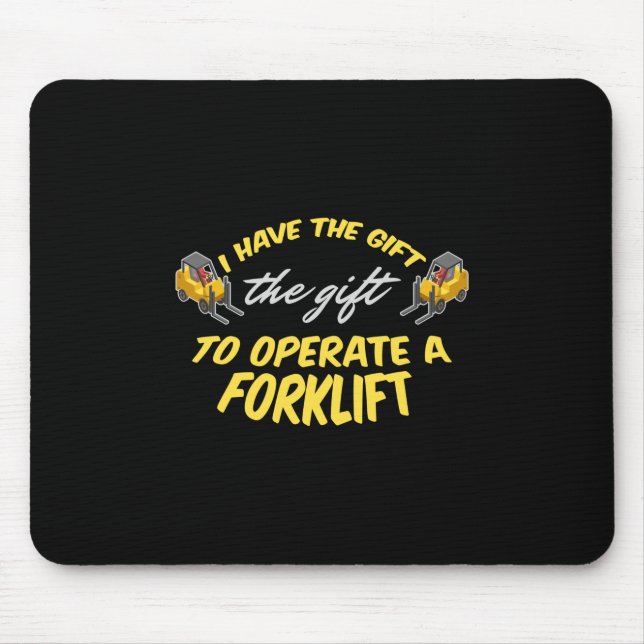 Forklift Gift Musmatta (Framsidan)