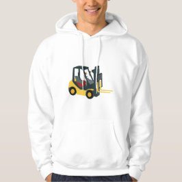Forklift Lastbil Hoodie