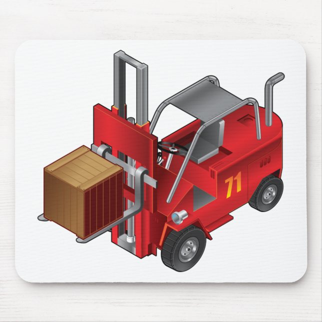 Forklift Lastbil Musmatta (Framsidan)