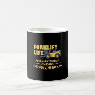 Forklift Life Kaffemugg