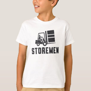 Forklift operator Storemen Forklift Driver Lastbil T Shirt