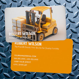 Forklift Services Visitkort