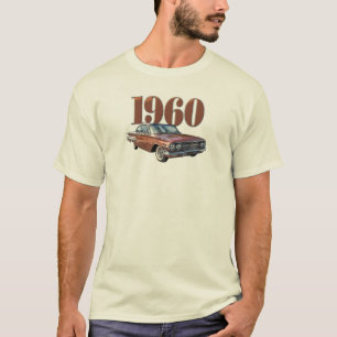 Förkoppra den Chevy impalaen 1960 T-shirt