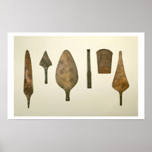 Förkoppra genomför, Harappa, 2300-1750 BC Poster