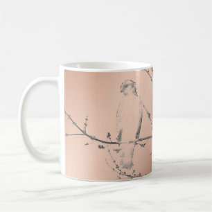Förkoppra höken kaffemugg