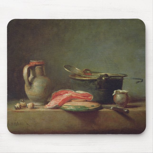 Förkoppra kitteln med en kanna musmatta (Framsidan)