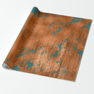 Förkoppra rostar metallisk abstrakt elegant för presentpapper