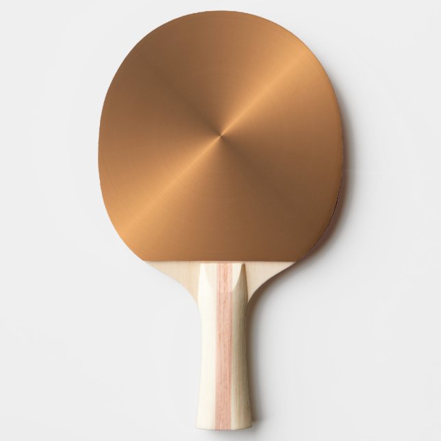 Förkoppra sken pingisracket (Framsidan)