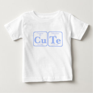 Förkoppra Tellurium (CuTe) -- Blått T-shirt