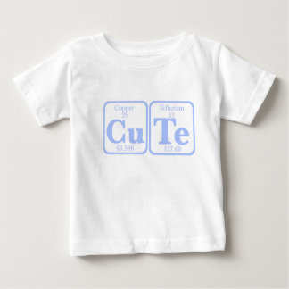 Förkoppra Tellurium (CuTe) -- Blått T-shirt