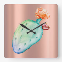 Förkopprar rosa guld för kaktusblomman rodna