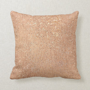 Förkopprar Sparkly rosa guld- Makeup för den Kudde