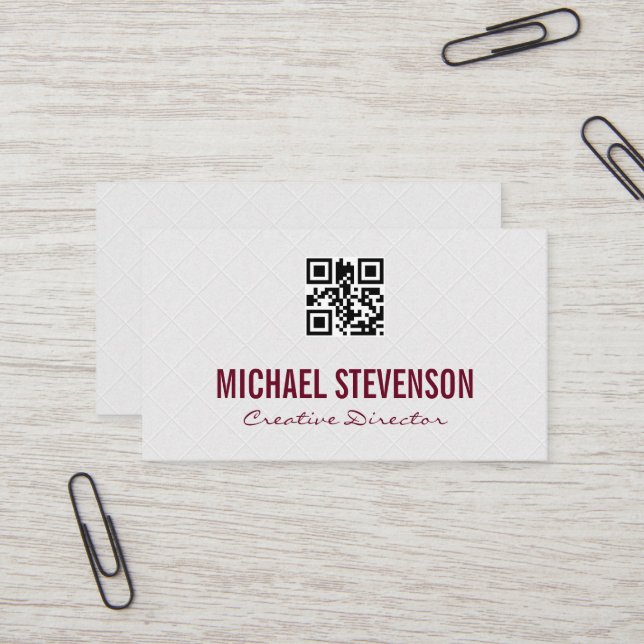 Förkortad bakgrund | Karpentry | qr-kod Visitkort (Fram/Back In Situ)