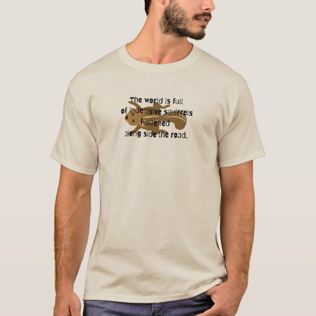 Förkortad bläckfisk t shirt (Framsida)