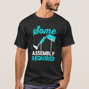 Förkortad leg-funny amputation viss sammansättning t shirt