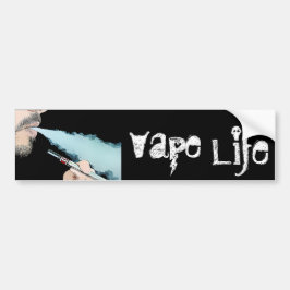 Förkortning Förångning Vape Life Avgång Pen Bumper Bildekal