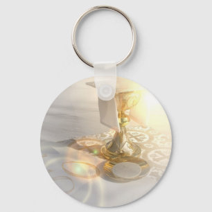Förkroppsliga av Kristus Keychain Nyckelring