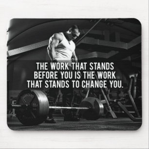 "Förkroppsliga den Motivational byggnad" Musmatta