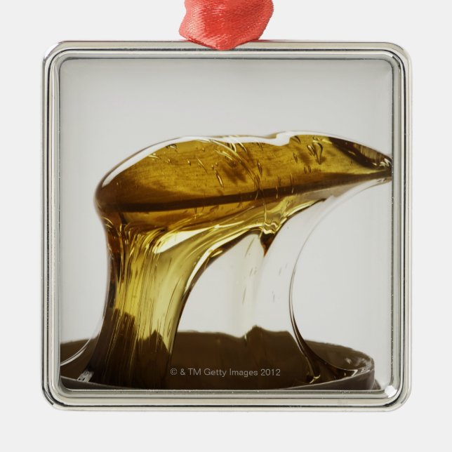 Förkroppsliga vaxen julgransprydnad metall (Framsidan)