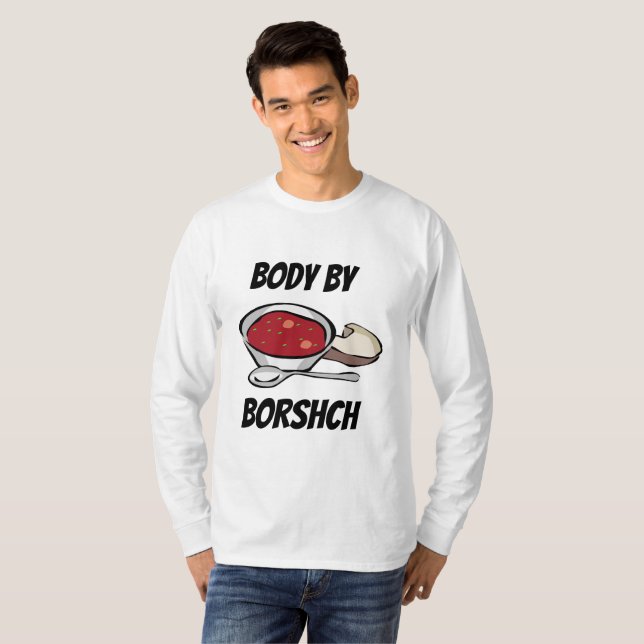 Förkroppsliga vid Borshchskjortan T-shirt (Hel framsida)
