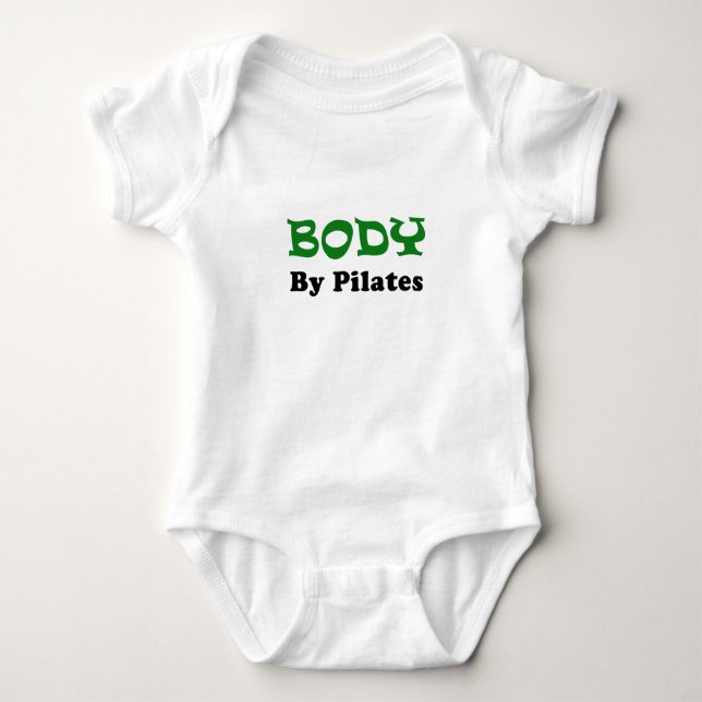 Förkroppsliga vid Pilates Tee Shirt (Framsida)