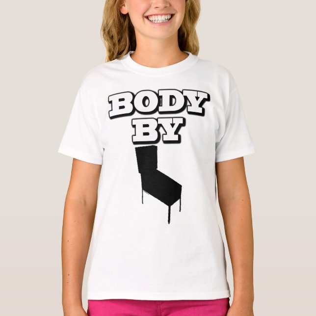 Förkroppsliga vid pinballen t shirt (Framsida)