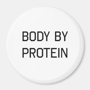 Förkroppsliga vid protein magnet