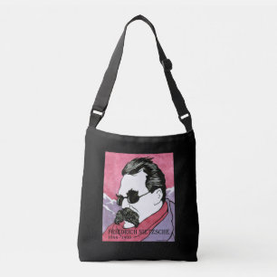 "Förkroppsligar den Friedrich Nietzsche" kor Axelväska