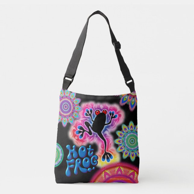 Förkroppsligar den psychedelic kor för varm axelväska (Framsida)