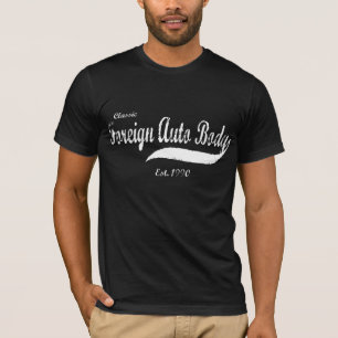 Förkroppsligar den utländska automatiskn för tee shirt