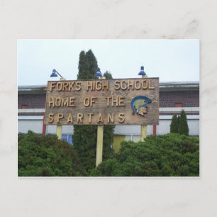 Forks High School, Spartans hem Vykort