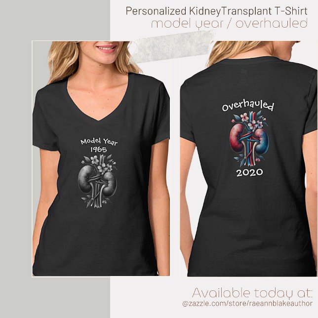 Förlaga år/överdragen njurtransplantation T-Shirt (Skapare uppladdad)