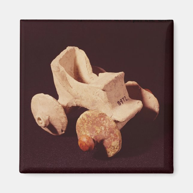 Förlaga till en kariot, 2000-1595 BC Magnet (Framsidan)