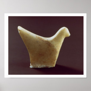 Förlaga till fågel, tidigt Cycladic, c.2800-2300 B Poster